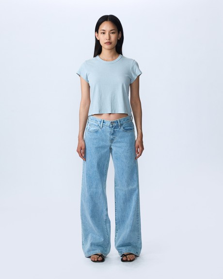 Mica | Clear Skies | Low Rise | Wide Leg Jean | SLVRLAKE