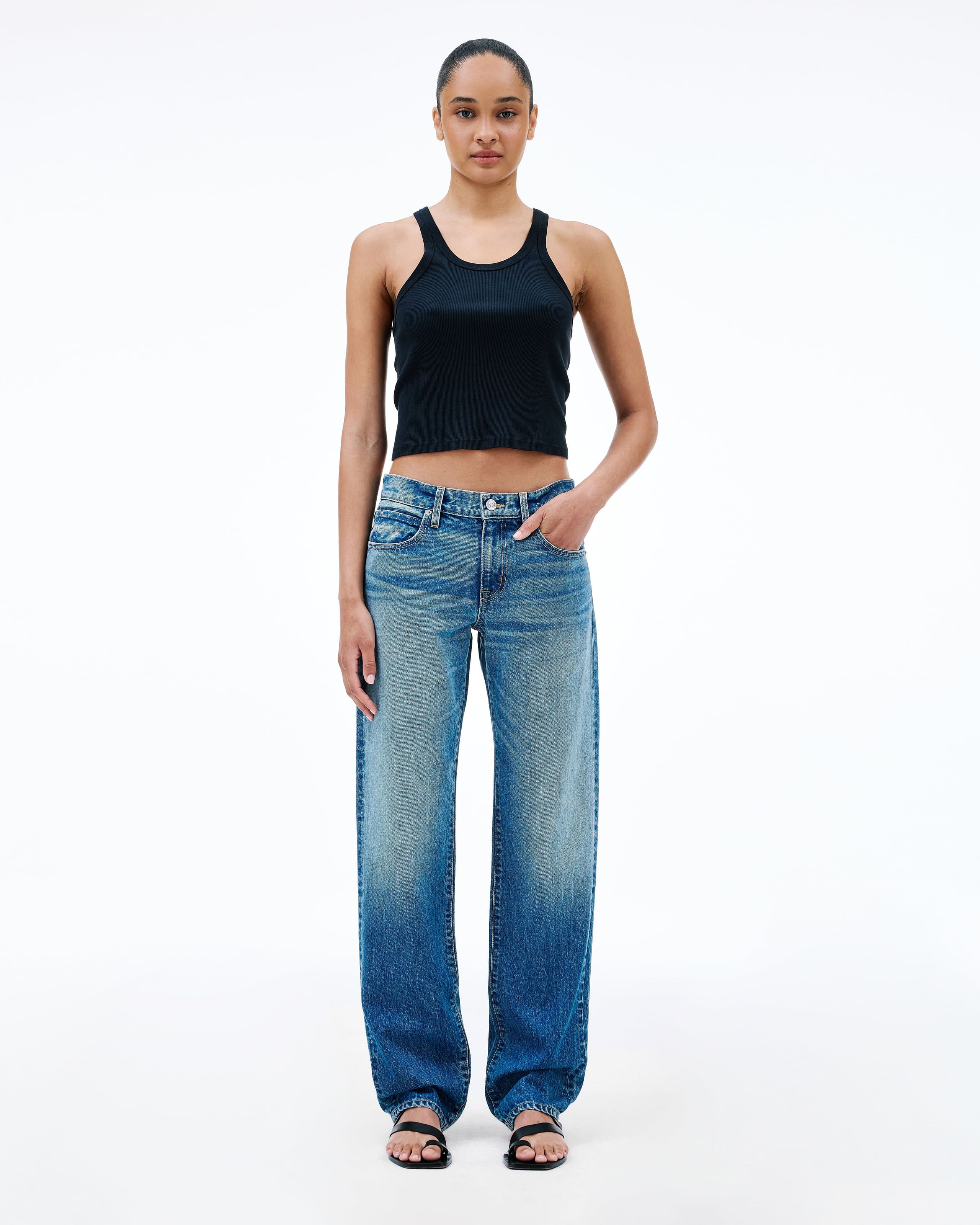 Curve, Straight Jean